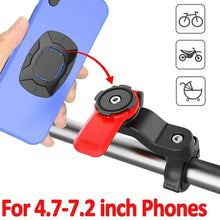 Load image into Gallery viewer, NEW Motorcycle Bike Phone Holder Stand Bicycle Mobile Mount Non-slip Cycling for iPhone Xiaomi Riding MTB Moto Handlebar Bracket