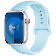 Load image into Gallery viewer, Silicone Band For Apple Watch strap 44mm 45mm 40mm 41mm 42-38mm 45 mm sport bracelet iwatch series 8 7 6 5 4 3 SE 9 Ultra 2 49mm
