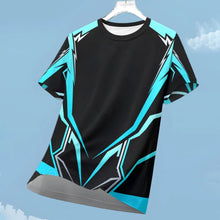 Load image into Gallery viewer, Men's T-shirt Fashion Color Block 3D Print Tee Outdoor Run Fitness Sports Short Sleeve Summer Casual O-neck Loose Breathable Top