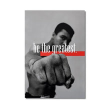 Load image into Gallery viewer, Boxer Wall Art Poster Mike Tyson Muhammad Ali Motivational Quote Home Decor Pictures Prints Canvas Painting Living Room Decor