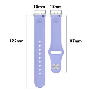 Silicone Strap for Samsung Galaxy Fit 3, Replacement Wristband, Watch Band