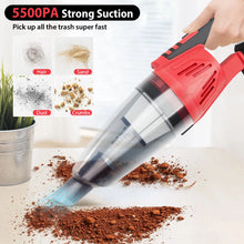Load image into Gallery viewer, Cordless Vacuum Cleaner, 55KPA Lightweight Vacuum Cleaners for Home with Rechargeable 2200 mAh Battery, Handheld Vacuum for Home