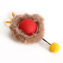 Load image into Gallery viewer, 1PC Smart Cat Toys Automatic Rolling Ball Fake Tail Rechargeable Electric Pet Interactive Toy Cat Training Imitate Mouse Tail 1P