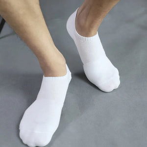 5 Pairs Unisex Anti-Skid Ankle Socks: Fashion Striped Comfort Sports for Spring/Summer