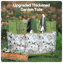 Load image into Gallery viewer, 9 Piece Garden Weeding Tools Stainless Steel Gardening Tool Set with Wooden Handle, Weeder
