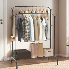 Load image into Gallery viewer, Double-track, double-rod storage rack, coat hanger, adult and children's clothing rack, display rack, shoe rack, clothes rail