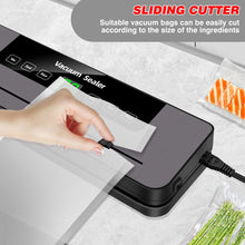 Load image into Gallery viewer, Vacuum Sealer,Automatic Food Vacuum Sealer,5 modes,with 10 sealing pockets and built-in cutter for sealing of wet and dry food