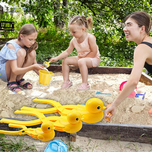 3pcs Duck Sand Ball Making Clip - Children's Outdoor Summer Fun Mold