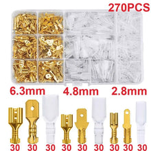 Load image into Gallery viewer, 270PCS Insulated Crimp Terminals Kit, Electrical Connector Assorted Box
