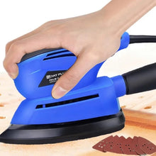 Load image into Gallery viewer, 130W  Detail Sander Handheld Electric Sander Palm Sander Mouse Sander Small Sanding Machine for Wood Wall Sanding Polishing