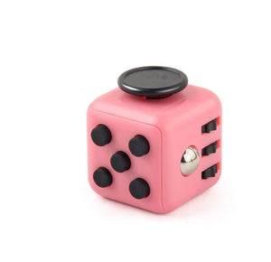 Solid Color Fidget Dice – Stress Relief Toy for Autism, Anxiety, Kids & Adults