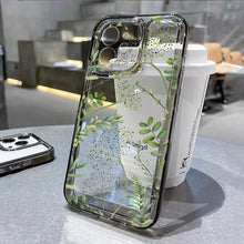 Load image into Gallery viewer, Flower Phone Case For iPhone 16 13 15 11 12 14 17 Pro Max Air 16E XS XR 7 8 SE Shockproof Transparent Cover Silicone Soft Fundas