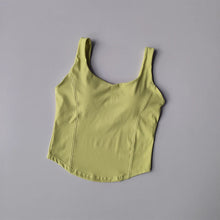 Load image into Gallery viewer, Women Sexy Sports Bra Crop Tops Tube Top Bra Female Streetwear Sleeveless Camis Seamless Sport Lingerie Tee Crop Top Sports Vest