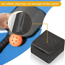 Load image into Gallery viewer, Pickleball Paddle Eraser Carbon Fiber Pickleball Racket Cleaner Safe Paddle Dust Dirt Remover Tools Scratches Cleaner Eraser