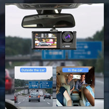 Load image into Gallery viewer, 1080P Dash Cam with Night Vision Loop Recording &amp; 2&quot; IPS Screen 3 Camera