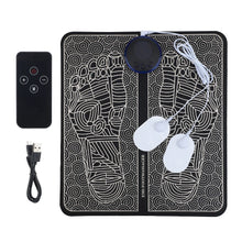 Load image into Gallery viewer, Rechargeable Electric Foot Massager Pad Electrostimulator Massage Mat EMS Muscle Massager Relax Feet Massage Fitness Masajeador