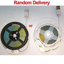 Load image into Gallery viewer, COB LED Strip Lights Touch Sensor Dimmable 5V USB RA90 Christmas DIY TV Mirror Backlight Flexible Ribbon Tape Room Decoration