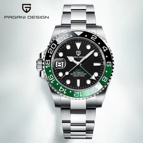 PAGANI DESIGN PD-1662: Luxury GMT Mechanical Wristwatch