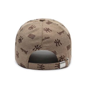 Men's Summer Embroidered Baseball Cap Snapback Hat for Sports & Sun Protection