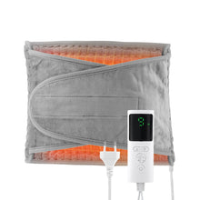 Load image into Gallery viewer, Electric Heating Waist Pad Adjustable Temperature Massage Waist Warm&amp;Hot Compress For Abdomen Uterus Thermal Lumbar Support Belt