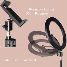 Load image into Gallery viewer, LED Selfie Ring Lighting Photographic Selfie Ring Lamp USB Remote Fill light For YouTube TikTok Video Live Phone Holder &amp; Tripod