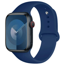 Load image into Gallery viewer, Silicone Band For Apple Watch strap 44mm 45mm 40mm 41mm 42-38mm 45 mm sport bracelet iwatch series 8 7 6 5 4 3 SE 9 Ultra 2 49mm