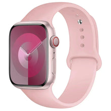Load image into Gallery viewer, Silicone Band For Apple Watch strap 44mm 45mm 40mm 41mm 42-46mm sport bracelet iwatch series 8 7 6 5 4 9 10 11 SE-Ultra 2/3 49mm