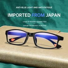 Load image into Gallery viewer, Reading Glasses Ultralight Anti Blue-Ray Light Presbyopic Glasses Hyperopia Eyewear Readers +1.0 1.5 2.0 2.5 3.5 4.0