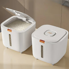 Load image into Gallery viewer, 1PCS Thickened Moisture-Proof Rice Bucket with Lid Sealed Insect-Proof Canister for 5/10KG Pressed Noodles Powder Storage Box