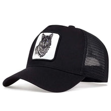 Load image into Gallery viewer, Unisex Wolf Embroidery Baseball Cap: Adjustable Sunscreen Outdoor Hat