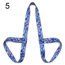 Load image into Gallery viewer, Nylon Colorful Straps Yoga Mat Strap Belt Adjustable Sports Sling Shoulder Carry Strap Belt Exercise Stretch Elastic Yoga Belt