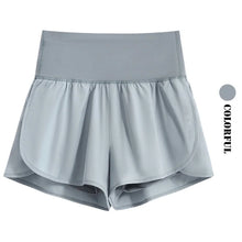 Load image into Gallery viewer, DRUR Women Yoga Shorts High Waist Double Layer Running Gym Shorts With Pocket Summer Sportswear Fitness Clothes Jogger Short New