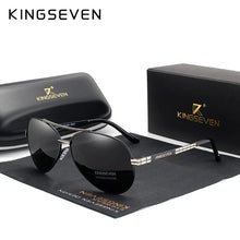 Load image into Gallery viewer, KingSeven Aviation Polarized Sunglasses: Men&#39;s Anti-Glare Driving Eyewear