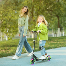 Load image into Gallery viewer, AIYAPLAY Scooter for Kids, Folding Kick Scooter w/ Adjustable Handle