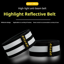 Load image into Gallery viewer, ENLEE Bicycle Trouser Straps Reflective Gaiters for Night Riding, Outdoor Hiking