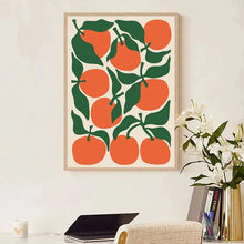 Load image into Gallery viewer, Retro Kitchen Food Cartoon Poster Character Coffee More Espresso Less Depresso Quotes Poster Wall Canvas Painting Room Decor
