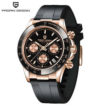 Load image into Gallery viewer, 40mm New V2 PAGANI DESIGN Men's Quartz Watches Sapphire Retro Chronograph Stainless Steel Waterproof Watch Men Relogio Masculino