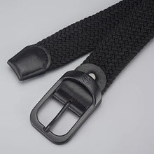 Load image into Gallery viewer, Men's Belt Casual Woven Elastic Belt Outdoor Sports Women's Belt No Need for Punching Climbing Work Belt For Men Women Fashion