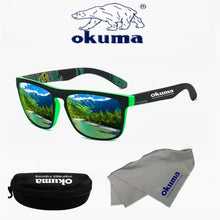 Load image into Gallery viewer, Okuma polarized sunglasses UV400 for men and women outdoor hunting, fishing, driving bicycles, sunglasses optional box