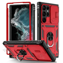 Load image into Gallery viewer, Case For Samsung S26 Ultra S25 S24 S23 Plus S25 FE A57 A56 A37 A36 A17 A16 5G Heavy Duty with Camera 360 Degree Kickstand Cover
