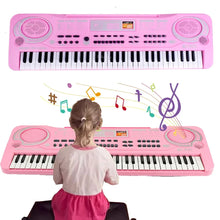 Load image into Gallery viewer, Chriyungel Kids Electronic Piano Keyboard - 61/37 Keys with Microphone, Musical Toy