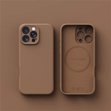 Load image into Gallery viewer, Luxury Liquid Silicone For Magsafe Case For iPhone 17 Air 16 Plus 15 14 13 12 Pro Max 17Pro Wireless Charging Skin Smooth Cover