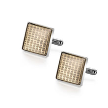 Load image into Gallery viewer, Men&#39;s Copper Cufflinks &amp; Tie Clip Set - Luxury Wedding Gifts, Round/Square Design