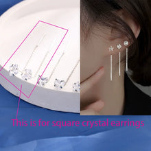 Load image into Gallery viewer, Ventfille 925 Sterling Silver Star Earring for Women Girl Simple Tassels Chain Fashion Office Jewelry Gift Dropshipping