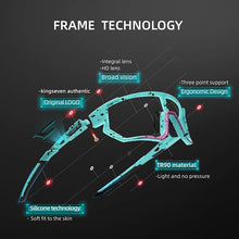 Load image into Gallery viewer, KINGSEVEN Photochromic Cycling Sunglasses UV Protection Fishing Bike Sport Eyewear