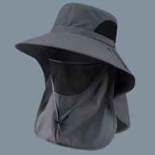 Load image into Gallery viewer, Summer Sun Hats UV Protection Outdoor Hunting Fishing Cap For Men Women Hiking Camping Visor Bucket Hat Neck Flap Fisherman Hat