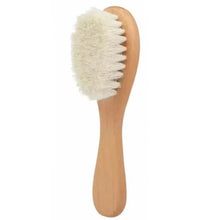 Load image into Gallery viewer, 1/2 Pieces of Baby Natural Wool Wood Brush Comb Set Newborn Comb Head Massager Shower Brush Comb Baby Shower Gift