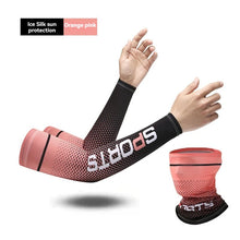 Load image into Gallery viewer, Summer Ice Silk Gloves Cycling Driving UV Protection Sleeves Lightweight Arm Cover