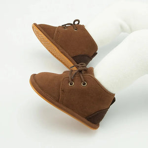 Meckior Baby Booties - Cotton Anti-slip Toddler Crib Shoes Winter 4-Colors