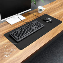 Load image into Gallery viewer, XXL Mouse Pad - Black, 900x400, Gamer, Office Desk Mat, Keyboard Playmat, Anime Design